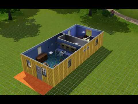 Portable Building Plans for Cabin 32'x12' - YouTube