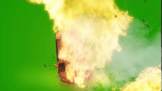 Car Crash Green Screen
