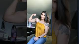 Beautiful Beast Pumping Biceps Fbb Bodybuilder Beast