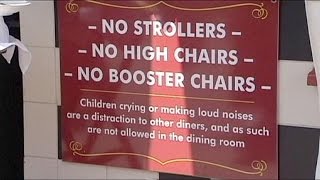 California restaurant says no to noisy kids