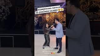 Xəyalə Quli̇yeva Səhnədə Hoppanib Düşdü