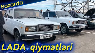 Sumqayıt Maşın Bazarında Lada, Vaz Avtomobillərinin Sentyabr Ayına Olan Qiymətlərini Göstərək