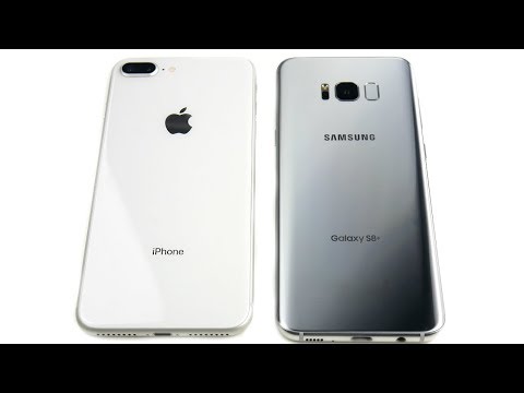 iPhone 8 Plus vs Galaxy S8 Plus Speed Test!