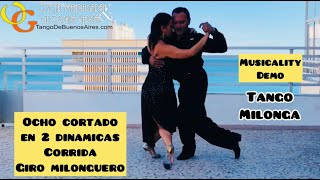 Musicality Ocho Cortado Corrida Giro Georgina Vargas & Oscar Mandagaran