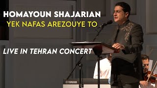 اجرای قطعه یک نفس آرزوی تو - کنسرت تهران