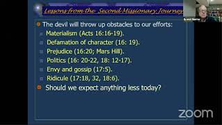 08-30-2020 - "Paul's Third Missionary Journey Continues, Acts 21, Series #22" - Brent Hunter
