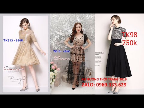 Đầm xòe ren cao cấp, mẫu đầm ren sang trọng cho khách iu đi tiệc, đi chơi