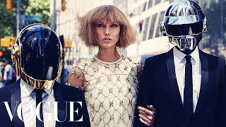 Daft Punk & Karlie Kloss Go Out In NYC | Vogue