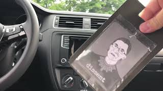 Dissent Air Freshener - Ruth Bader Ginsburg