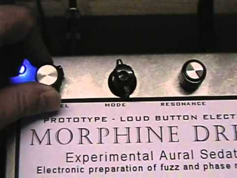 Morphine Dream Phaser Pedal Preview - Loud Button Electronics
