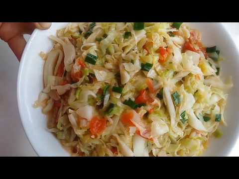 Cách làm kim chi bằng bắp sú