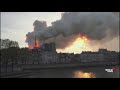 Notre Dame Cathedral in Paris engulfed in flames