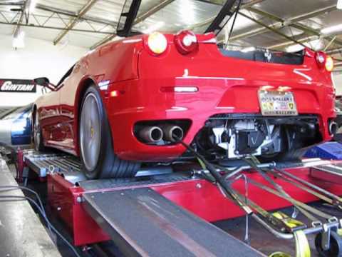 F430 Ferrari Dyno OE Tuning ECU tune 22 Horsepower to the wheels CA91 