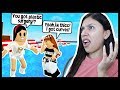 MY SISTER HAD PLASTIC SURGERY TO GET THICK LEGS! - ROBLOX ROLEPLAY - Hotel Elephant
