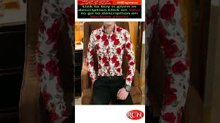 Luxury Fashion Men Shirts Spring Autumn New Men Shirts Long Sleeve Mens Dot Print Shirts Rcn