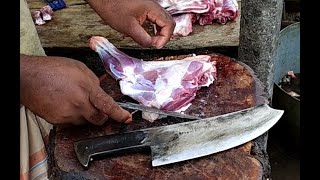 Butcher Series, Ep - 2 L Mutton Cutting Skills L Palbari, Jashore, Bangladesh