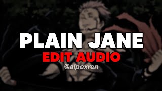 plain jane || edit audio