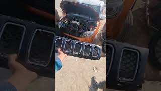 Brezza Front Grill Upgrade To Jeep Design Grill