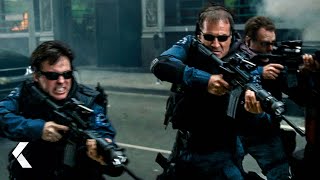 A Violent Ambush Scene - S.w.a.t. 2003 Samuel L. Jackson, Colin Farrell