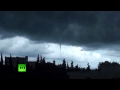 Rare video: Tornadic waterspout life-cycle shot on camera in France