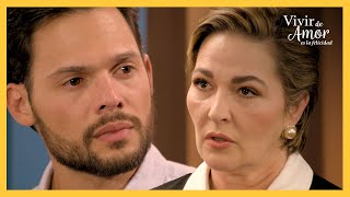 Cristina Justifica La Maldad De Rebeca Vivir De Amor 24 Capítulo 38
