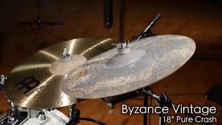 Meinl Cymbals B18VPC Byzance 18" Vintage Pure Crash Cymbal