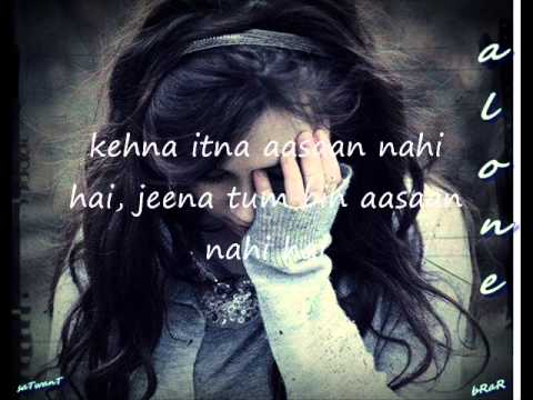 Tum Bhulado lyrics ♫ (Sad Song) ♫- By Al0nB0y