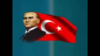 Barışın Sesi Türkiye Huriyeti Atatürk Türk Bayrağı Dalgalan Green Screen 23 Nisan 2007