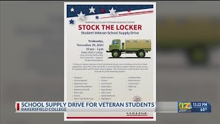 Bc Holding School Supply Drive For Veteran Students