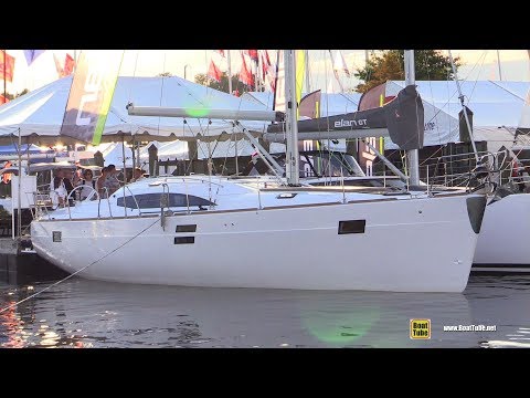 2017 Elan Impression 45 Sailing Yacht - Deck and Interior Walkaround - 2017 Annapolis Sail Boat Show