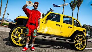 Scamming the streets of Compton in GTA 5 RP!