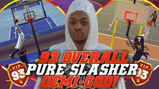 NBA 2K19 Park: 93 Overall Pushes 99 Contact Dunks Beyond Capacity! Insane Dunks!