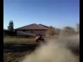 Timmy rips up front yard in victorville