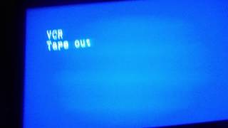 Closing To The Sword & The Stone 1991 Vhs