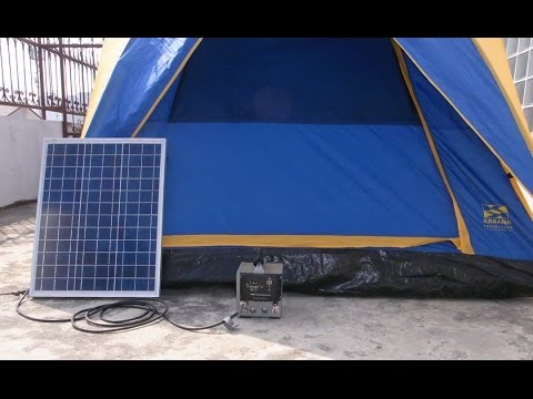 What are the benefits of a battery-powered tent heater?