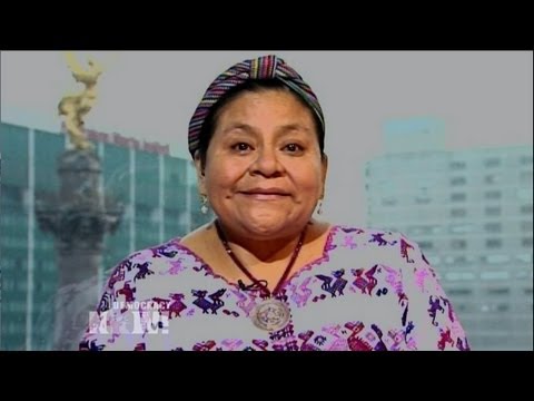 Nobel Laureate Rigoberta Menchú Hails Genocide Conviction of Ex-Guatemalan Dictator RÃos Montt 1/2 Nobel Laureate Rigoberta Menchú Hails Genocide Conviction of Ex-Guatemalan Dictator RÃos Montt 1/2