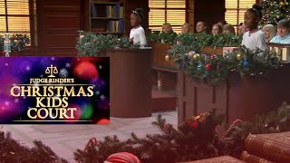 Judge Rinder Kids Court Christmas Special 2018 Recording