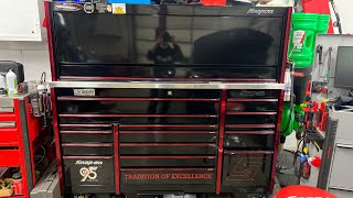 Snap On Master Series tool box tour