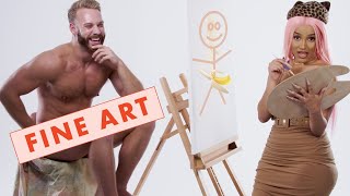 Doja Cat Paints a Nude Model for Cosmo! 😅| Fine Art | Cosmopolitan