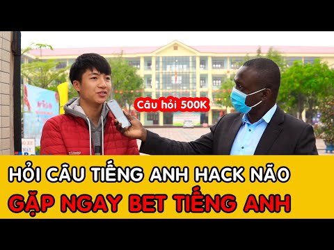 1 phút trả lời đúng 5 câu hỏi nhận ngay 500K| Phỏng vấn tiếng anh - Anh Ngữ Baboo