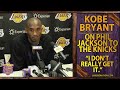 Kobe Bryant On Phil Jackson To The Knicks, "I Don't Really Get It"