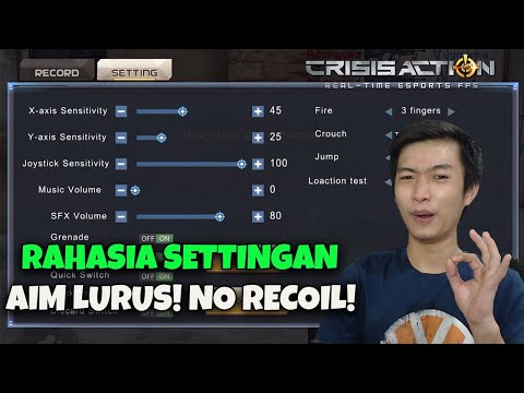 DIJAMIN MAKIN JAGO!! AIM LURUS EZ HEADSHOT - Crisis Action