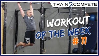 WOD DE CROSSFIT COMPLET AU POIDS DU CORPS - Air Squat & Burpees & Toes to Bar - WOTW #11