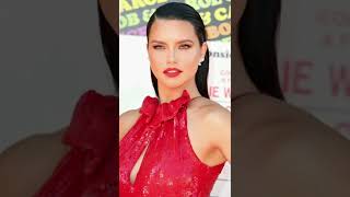 Adriana Lima Hot Red Dress Look