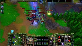 Warcraft 3 Night Elf Vs 3 Random Insane Computers