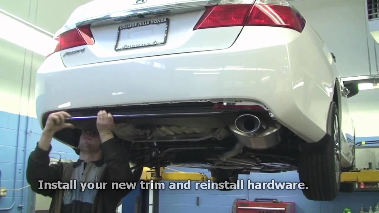 Episode #249 - 9th Generation Honda Accord Bumper Reflector Trim Installation - YouTube Episode #249 - 9th Generation Honda Accord Bumper Reflector Trim Installation - YouTube