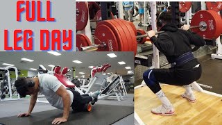 In Depth Leg Day & My Warm Up Routine