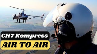 Air To Air With The Ch-7 Kompress And My Gyro - September 2023