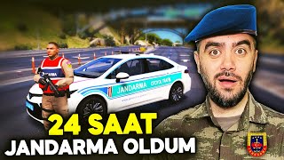 24 SAAT DIŞARI ÇIKMA YASAGI UYGULADIM JANDARMA OLDUM - GTA 5 MODS