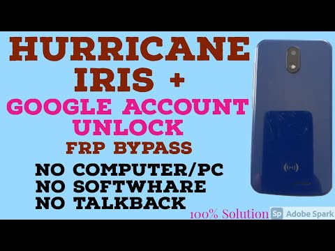 Hurricane Iris+ / Iris plus Google Account bypass Hurricane Iris+ / Iris plus Google Account bypass